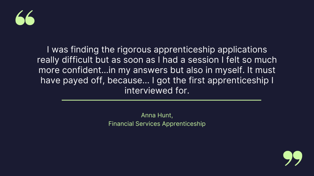 Apprenticeship Testimonial